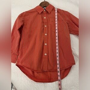 GAP Boys Small Long Sleeve Cotton Button-Down Shirt